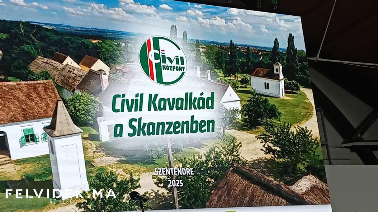 Civilkavalkád a Skanzenben